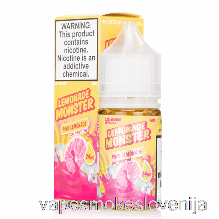 Vape Petrol Roza Limonada - Limonada Monster Soli - 30 Ml 24 Mg